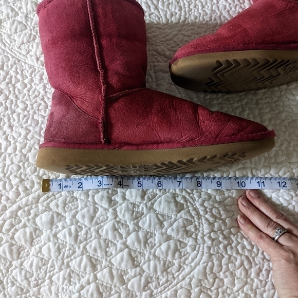 VINTAGE Short UGGs Cranberry Y2K 8 - Picture 9 of 10